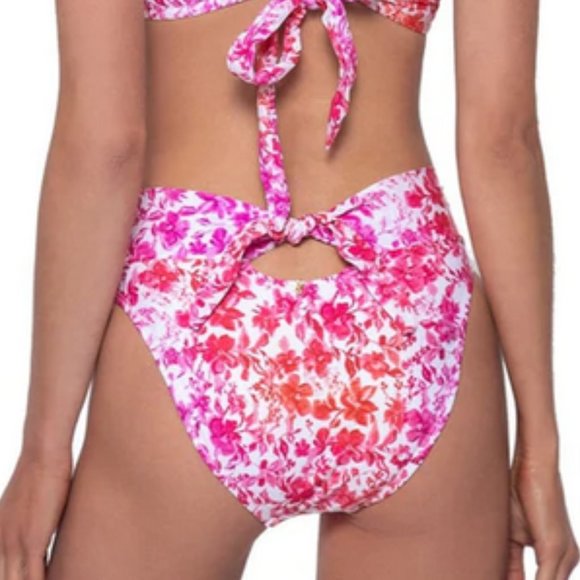 PQ Swim Azalea Perla Halter Top and Full bottom Size M - Picture 5 of 15
